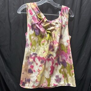 LOFT Multicolor Floral Blouse